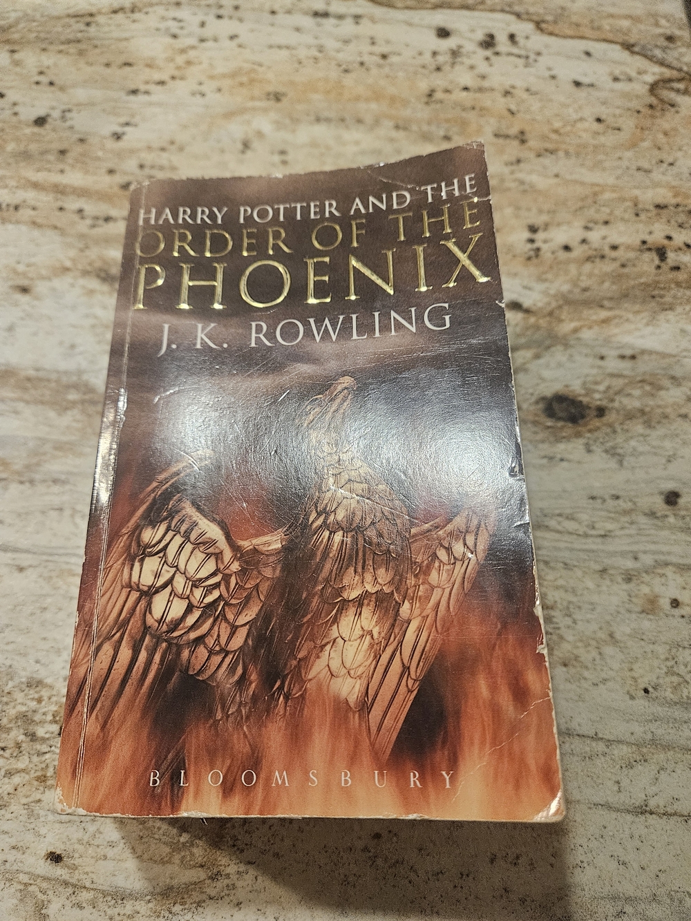 Harry Potter and the Order of the Phoenix - Brown Cover